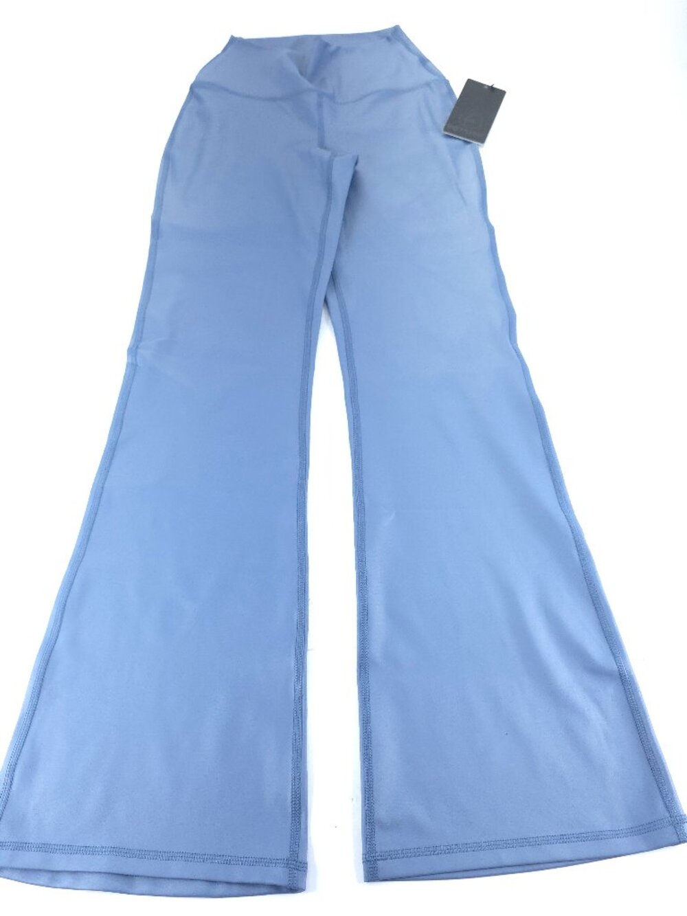 90 Degree By Reflex Womens Flare Leg Yoga Pants S Bering Sea NWT